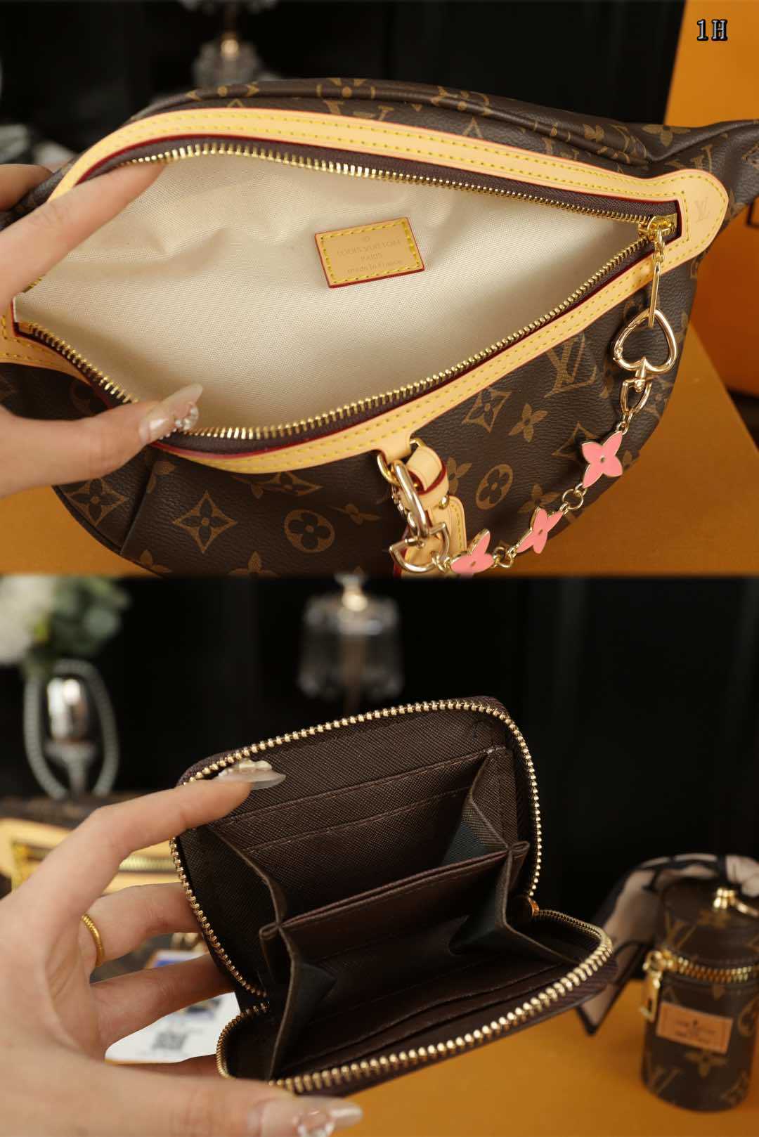 LV BUM BAG MIRROR QUALITY SET