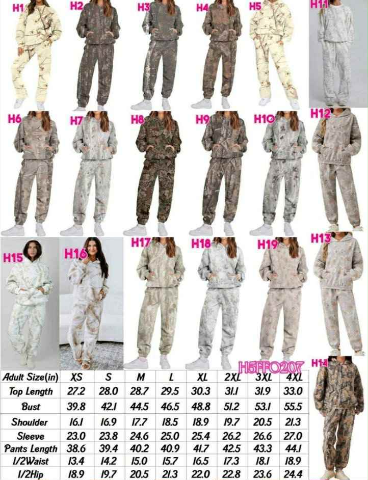 Camo Jogger Set made with Japanese Cotton