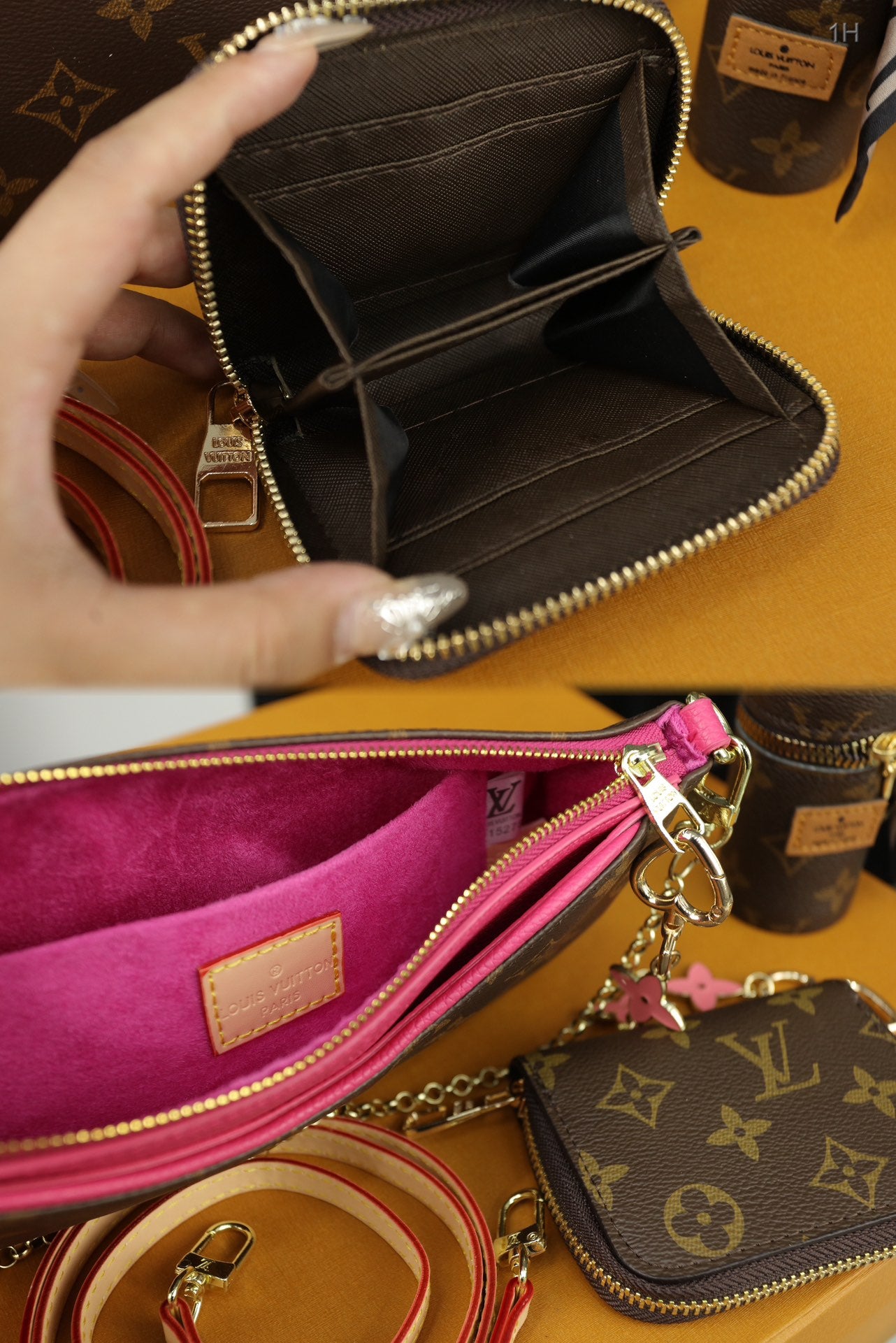 L Inspired 4 Piece Clutch Set