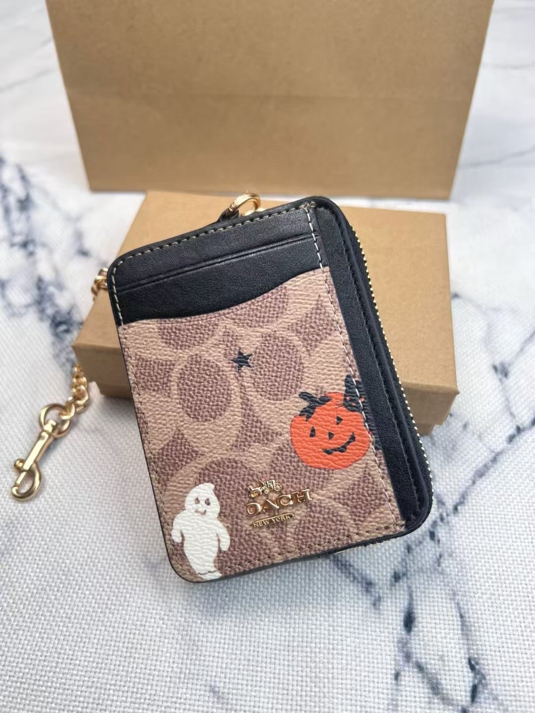 Coach Halloween Wristlet