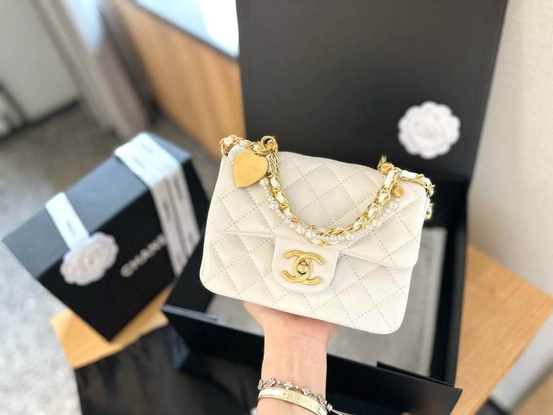 Chanel Quilted Mirror Crossbody