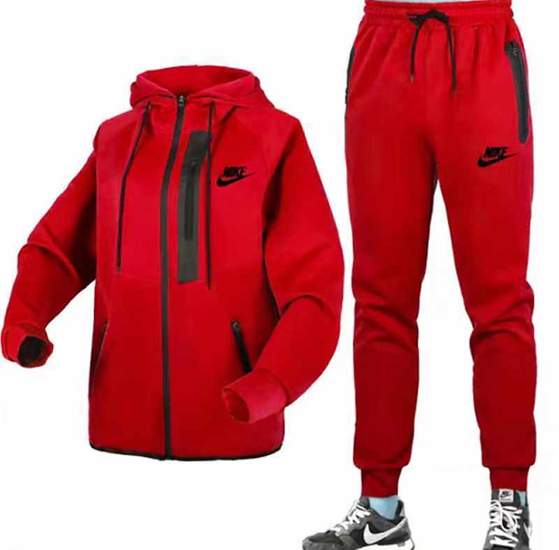 Men's Zip Up Nike Jogger Set