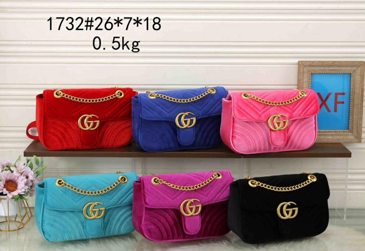 Gucci Suede Date Night Bag
