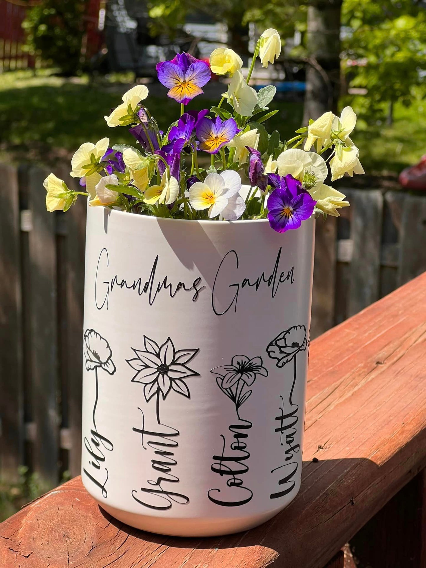 Grandma's Garden Mother's Day Flower Pots