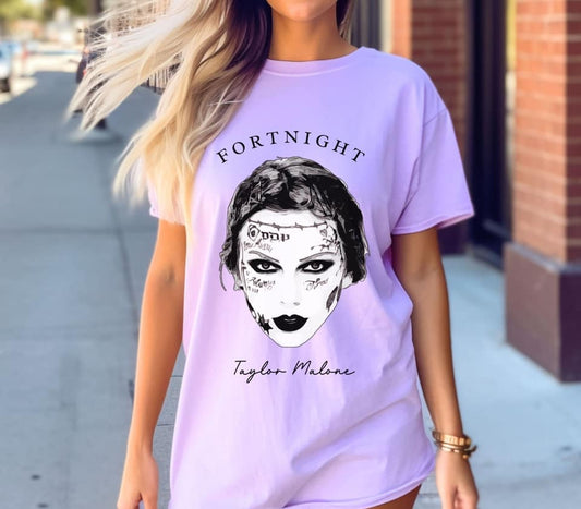 TTPD Fortnight Taylor Malone Posty T-shirt