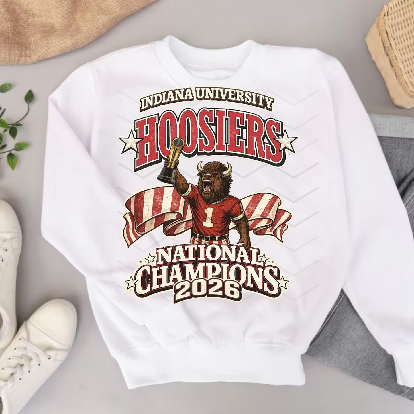 Indiana Hoosiers National Champions Tshirt / Sweatshirt