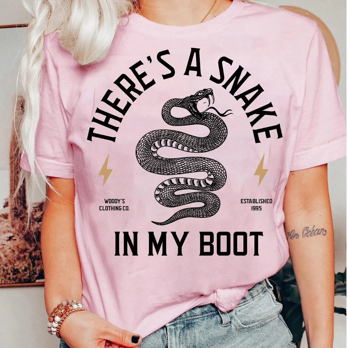 Snake In My Boot T-shirt