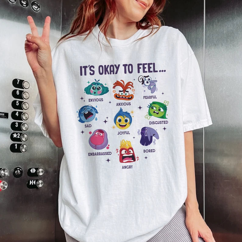 Inside Out Its Ok to Feel T-Shirt