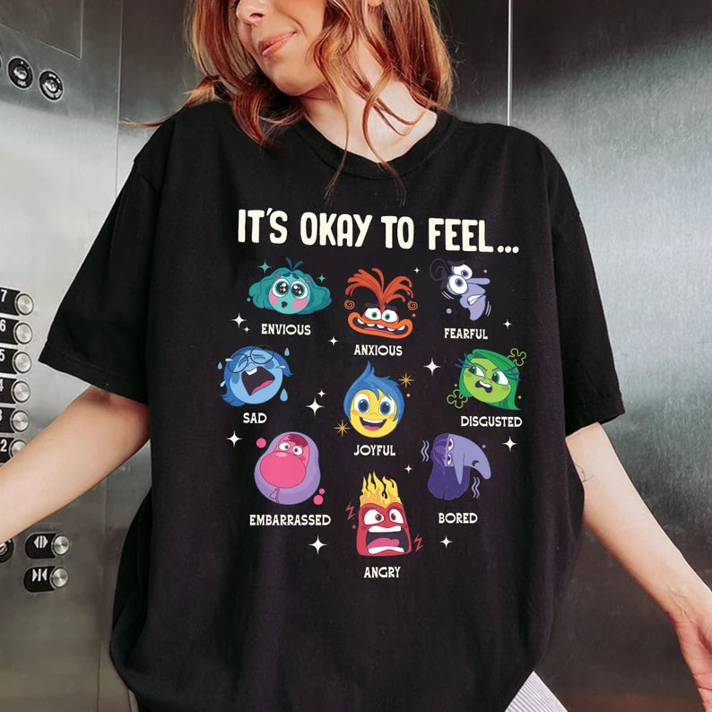 Inside Out Its Ok to Feel T-Shirt