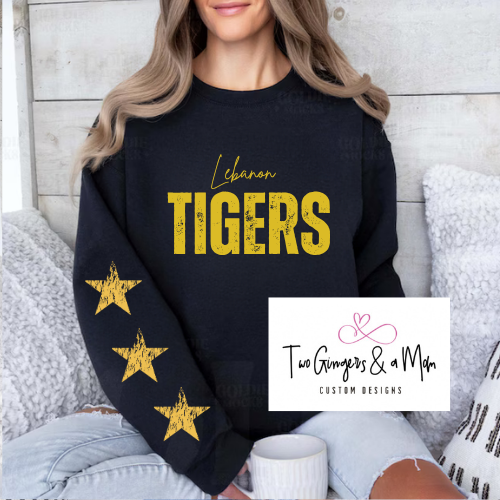 Custom School Spirit Crewneck Sweatshirt