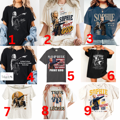 Sophie Cunningham Tshirt Multiple Designs