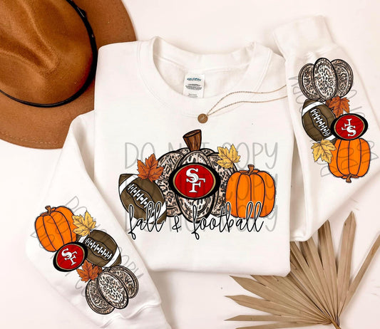 Football Fall Sweatshirt All 32 Teams Avail