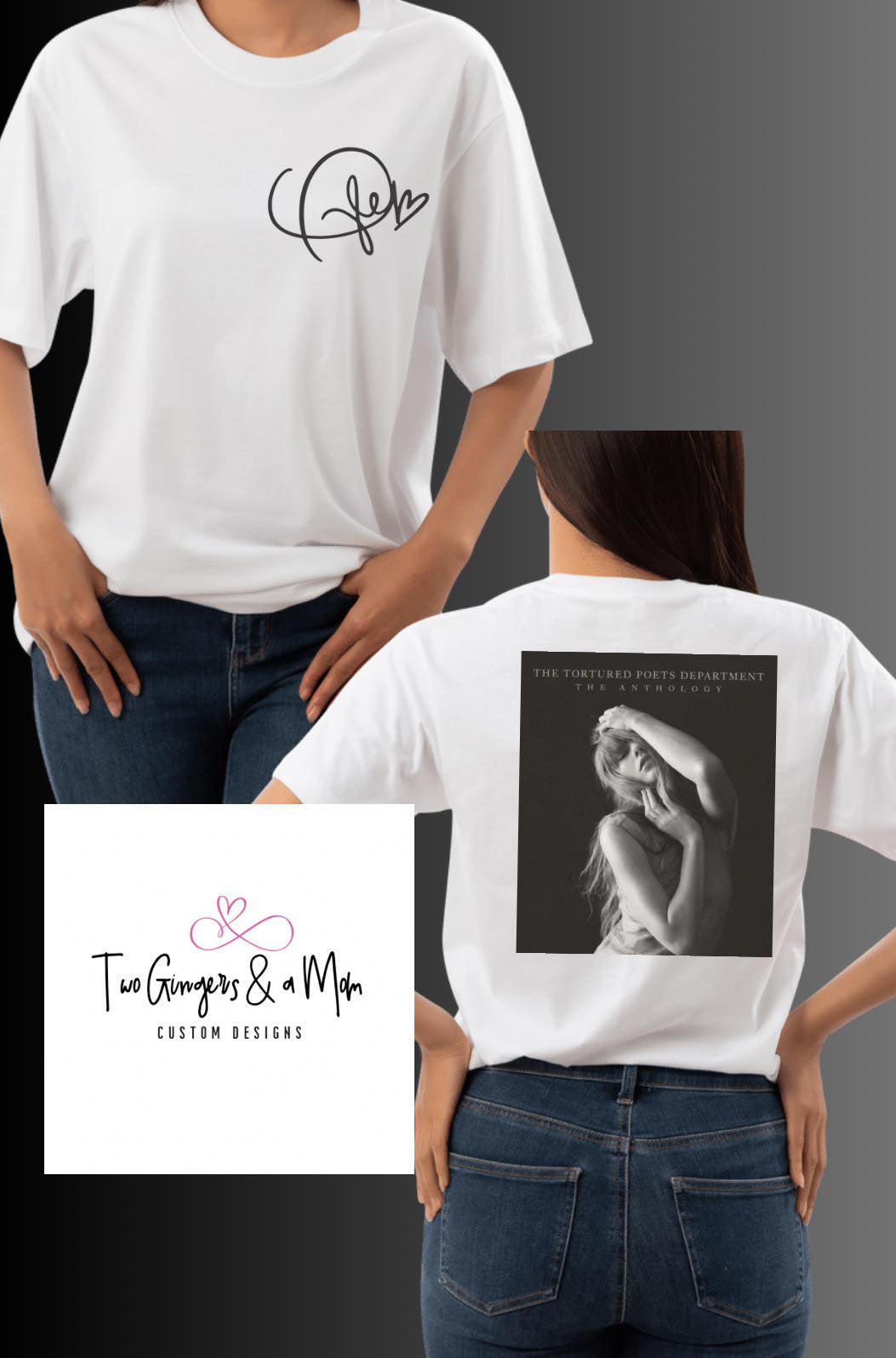 Taylor Signature Front/Back Tee