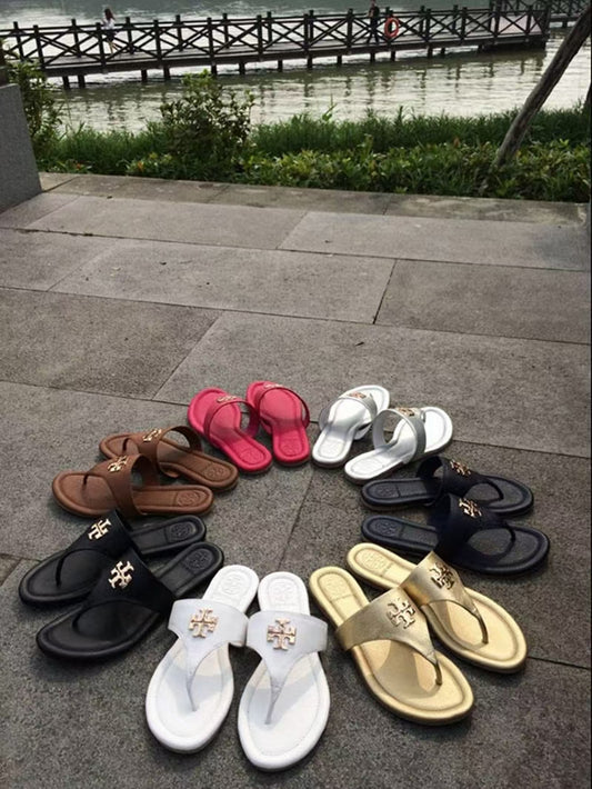 TB Leather Sandals