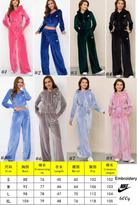 Nike Velour Sweat Suit