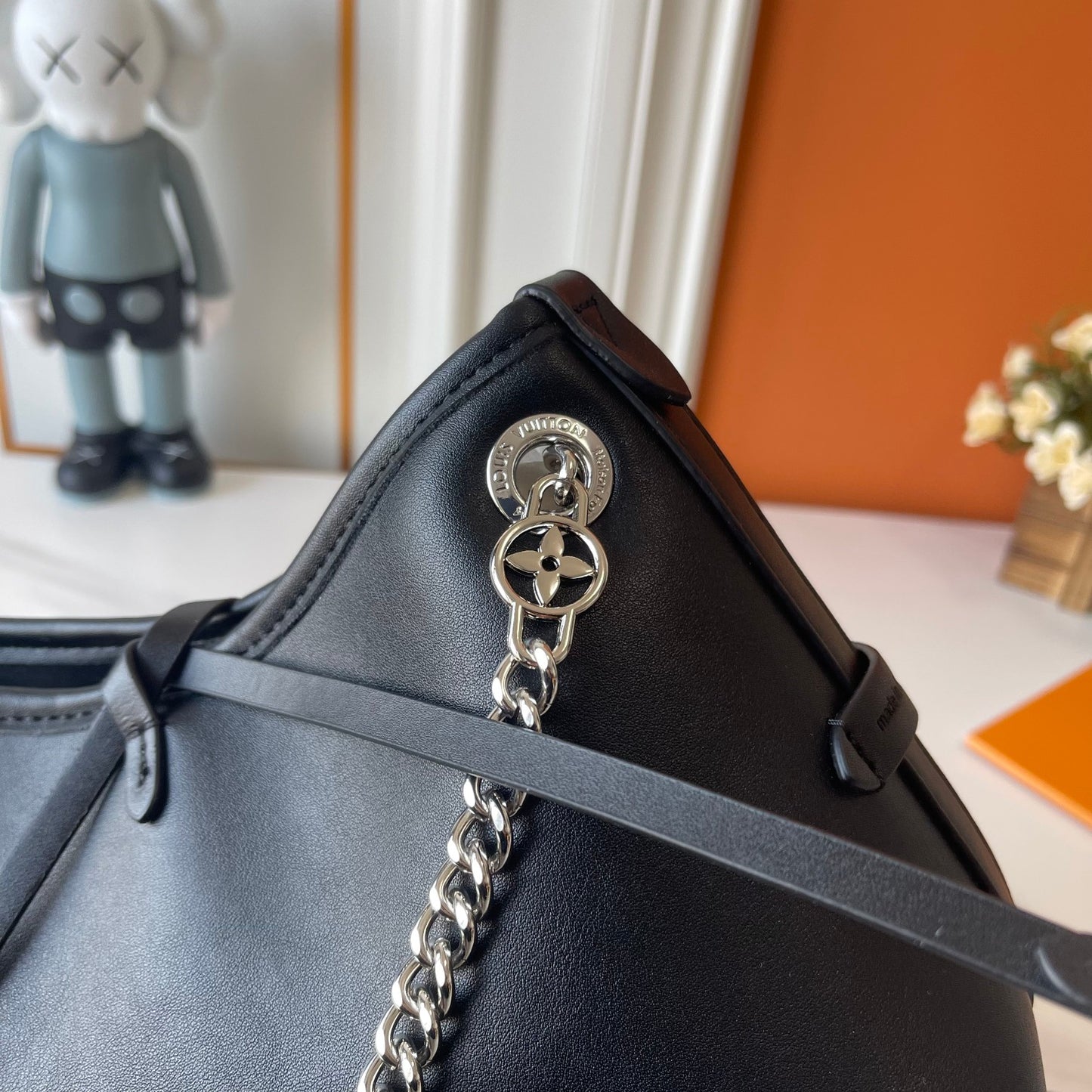Lv Silver Chain Bag