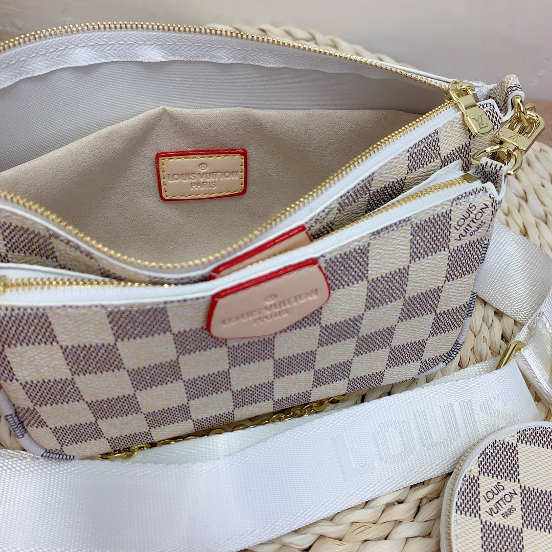 5 Piece Lv Neverfull Set