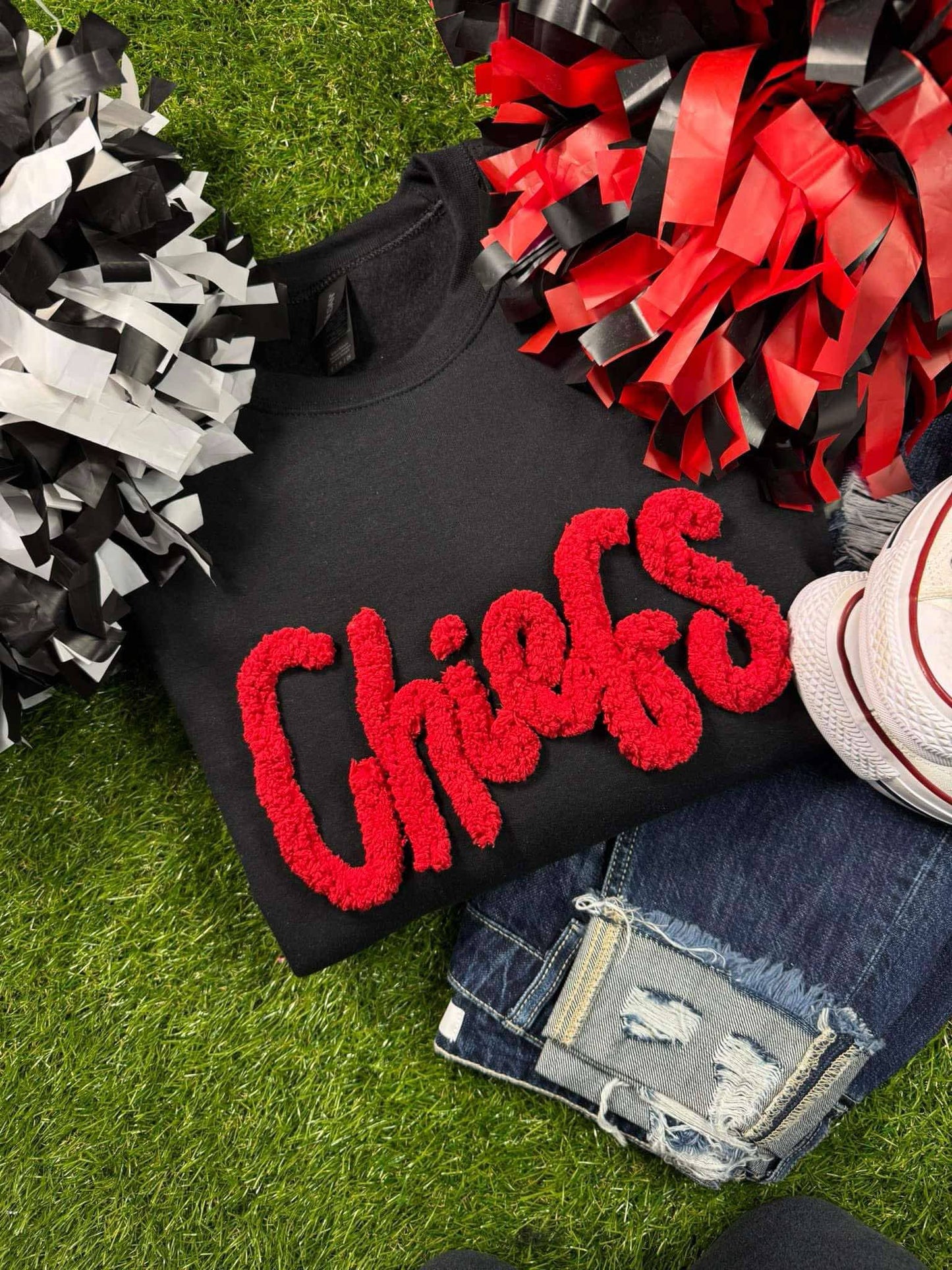 Custom Chunky Yarn Sweatshirt